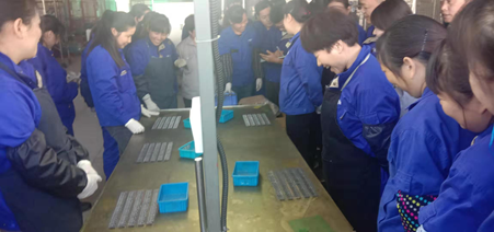 康尼精机生产一部举办劳动竞赛活动