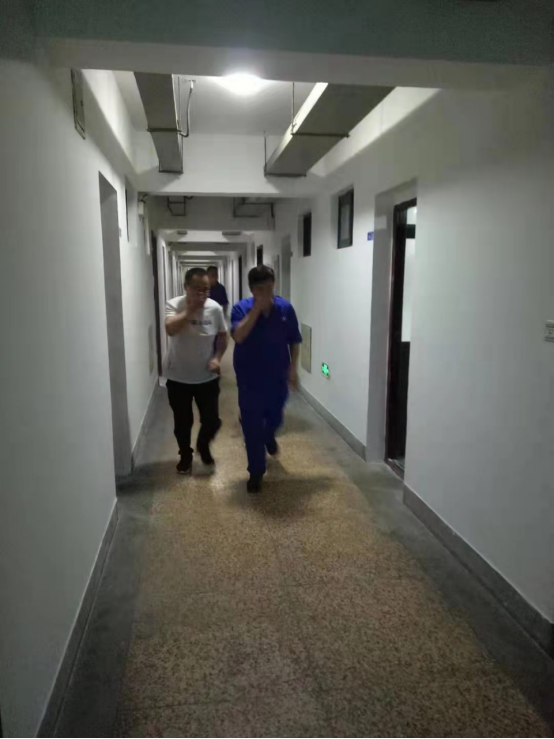 康尼精机开展宿舍夜间消防疏散演练